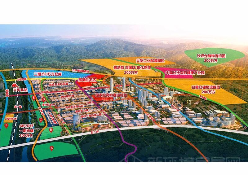 高岭国际商贸城标注 高岭国际商贸城标注