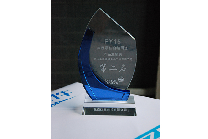 2015年全国代理商销售业绩第二名
